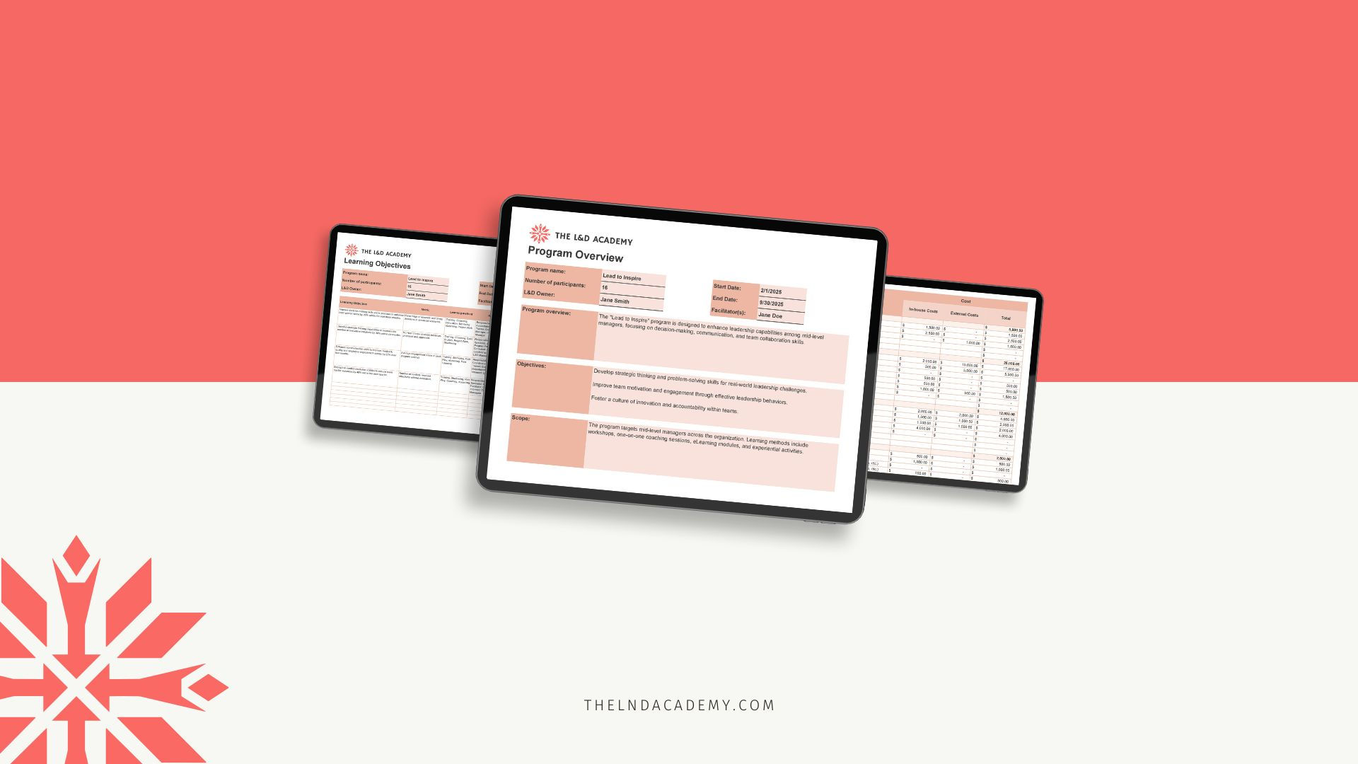 Cost Calculator for Leadership Development Programs