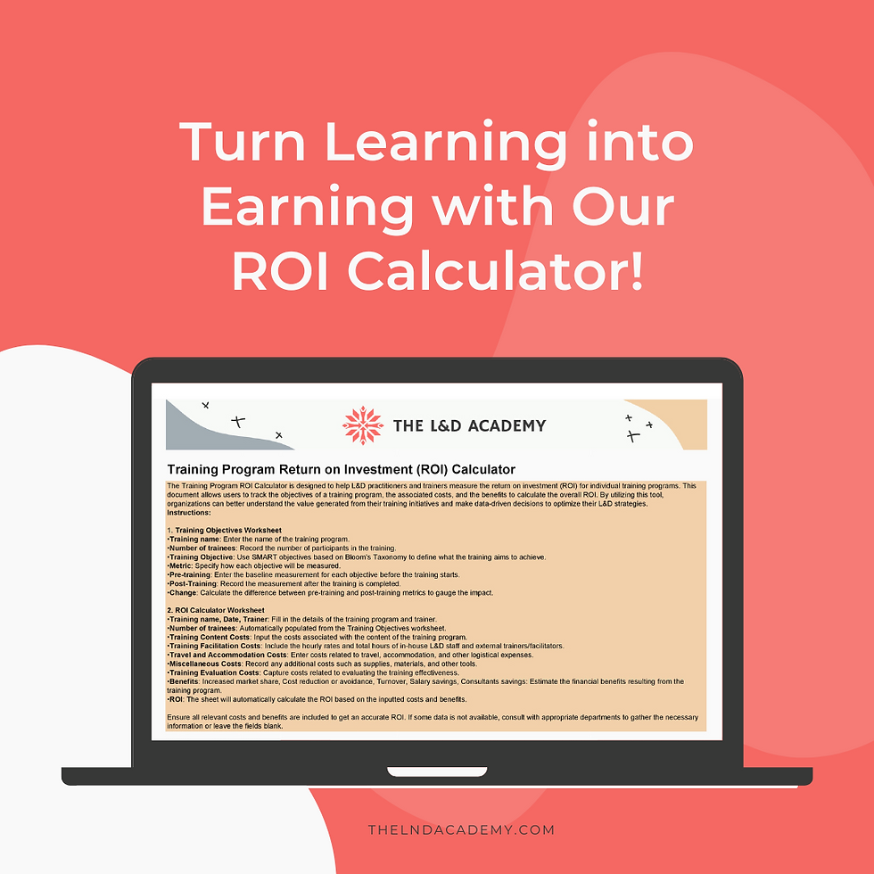Thumbnail: Training Program Return on Investment (ROI) Calculator