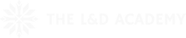 The L&D Academy Logo White