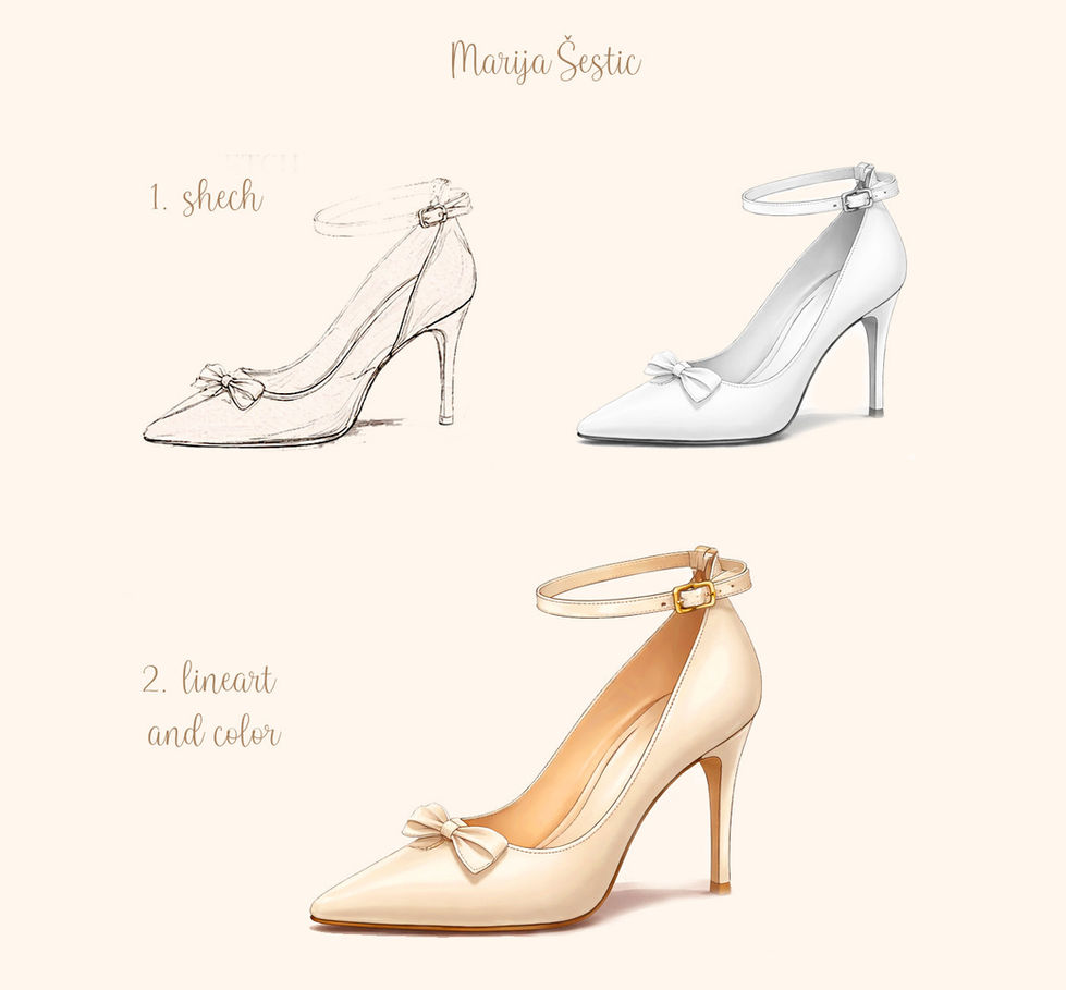 Elegant heeled shoes 02