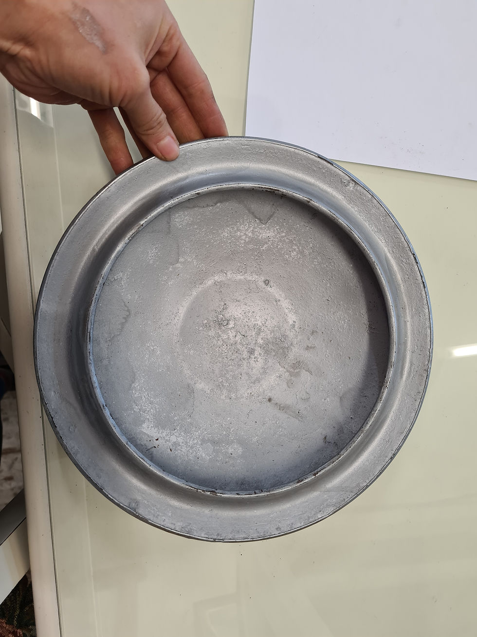 Thumbnail: Vintage Plymouth car hubcap wheel cover hub cap ship 
