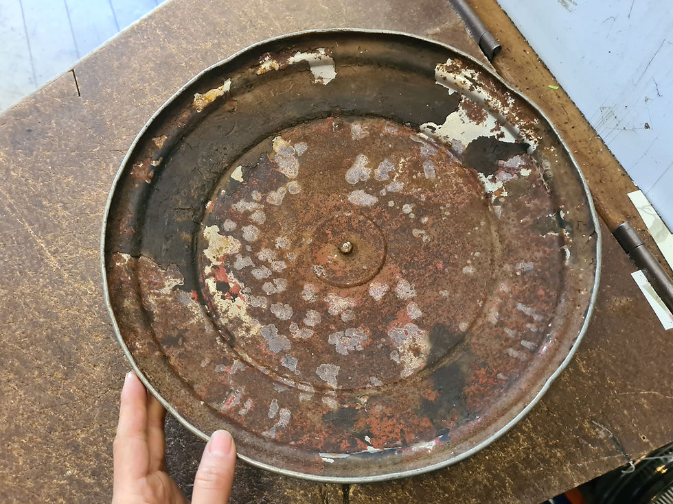 Thumbnail: 1 x Vintage standard vanguard hubcap Wheel cover