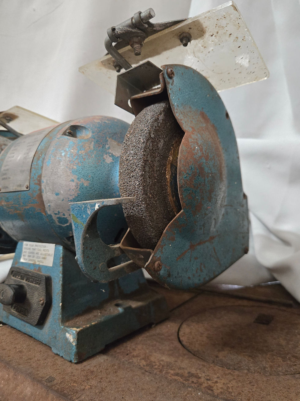 Thumbnail: Hamilco model 633 bench grinder 6-inch tool
