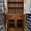 Thumbnail: Antique pine kitchen dresser hutch cabinet meatsafe farmhouse