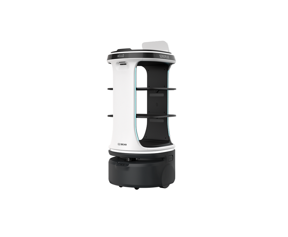 Servi+ robot sanitizing