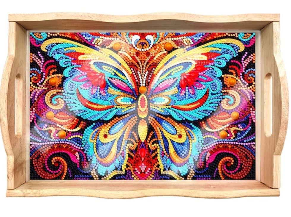 Dienblad Vlinder (set 6)