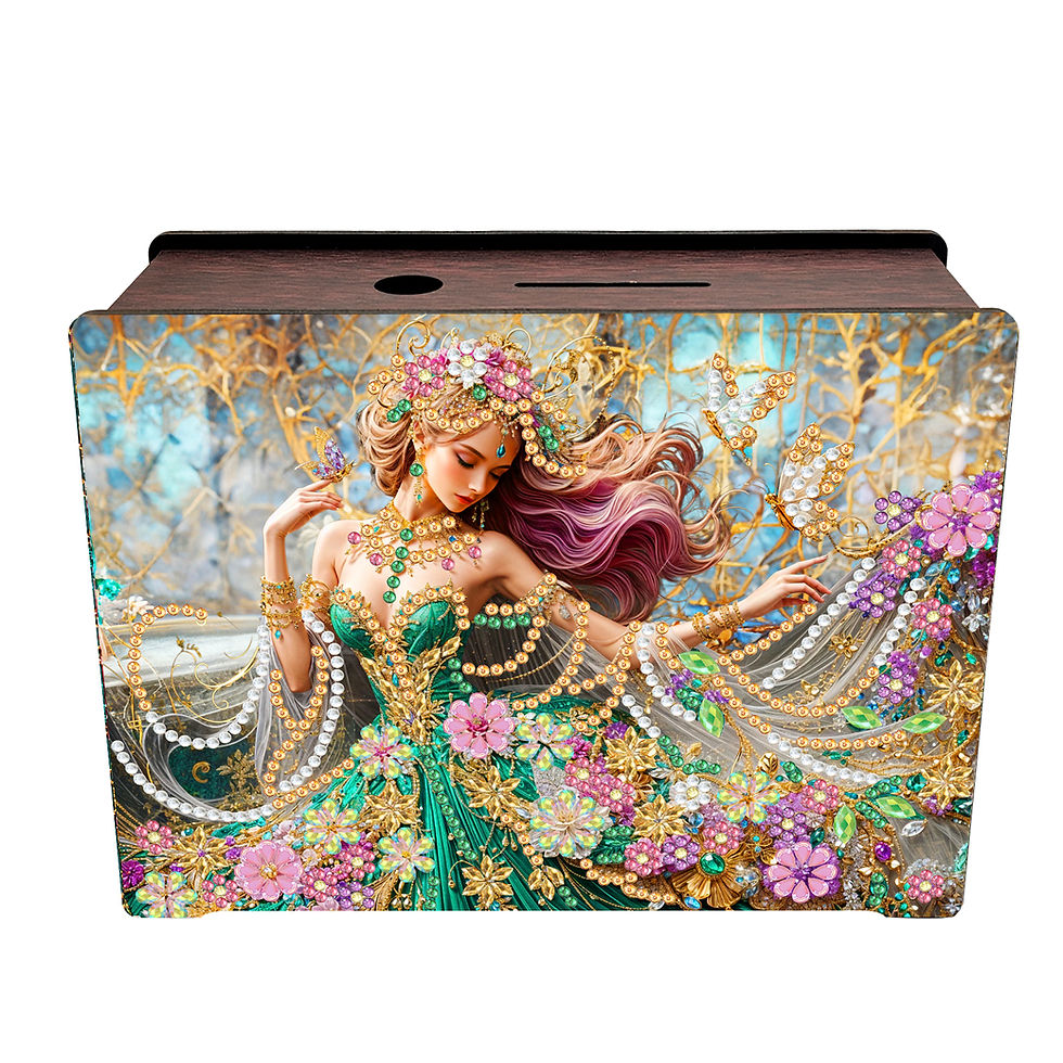 Spaarpot Bloemenvrouw (set 10)