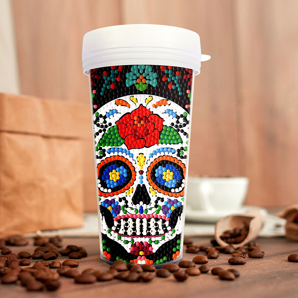 Beker Doodshoofd (set 12)