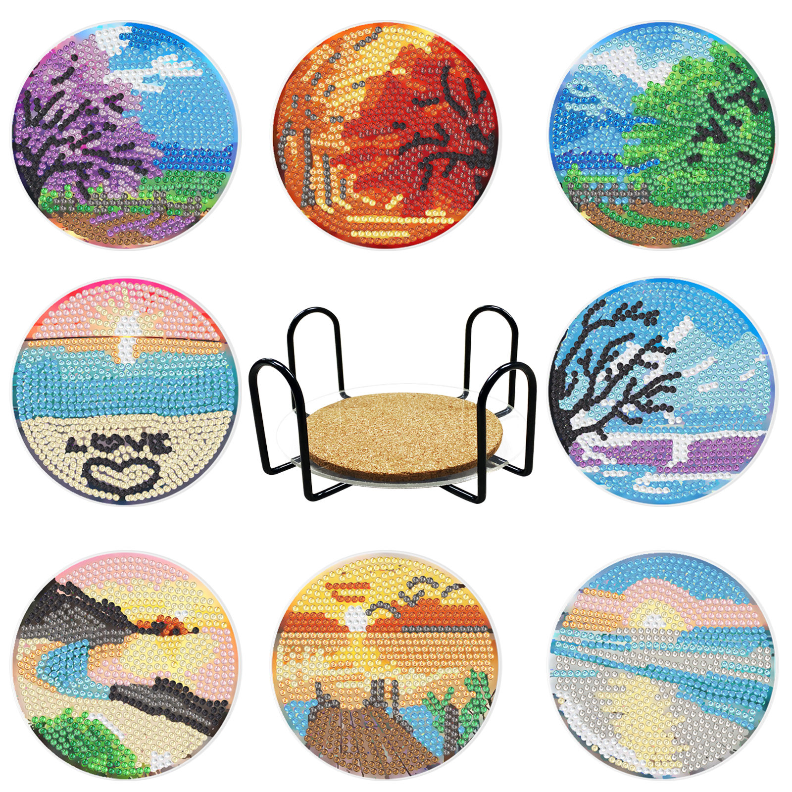 Onderzetters Landschappen (set 233)