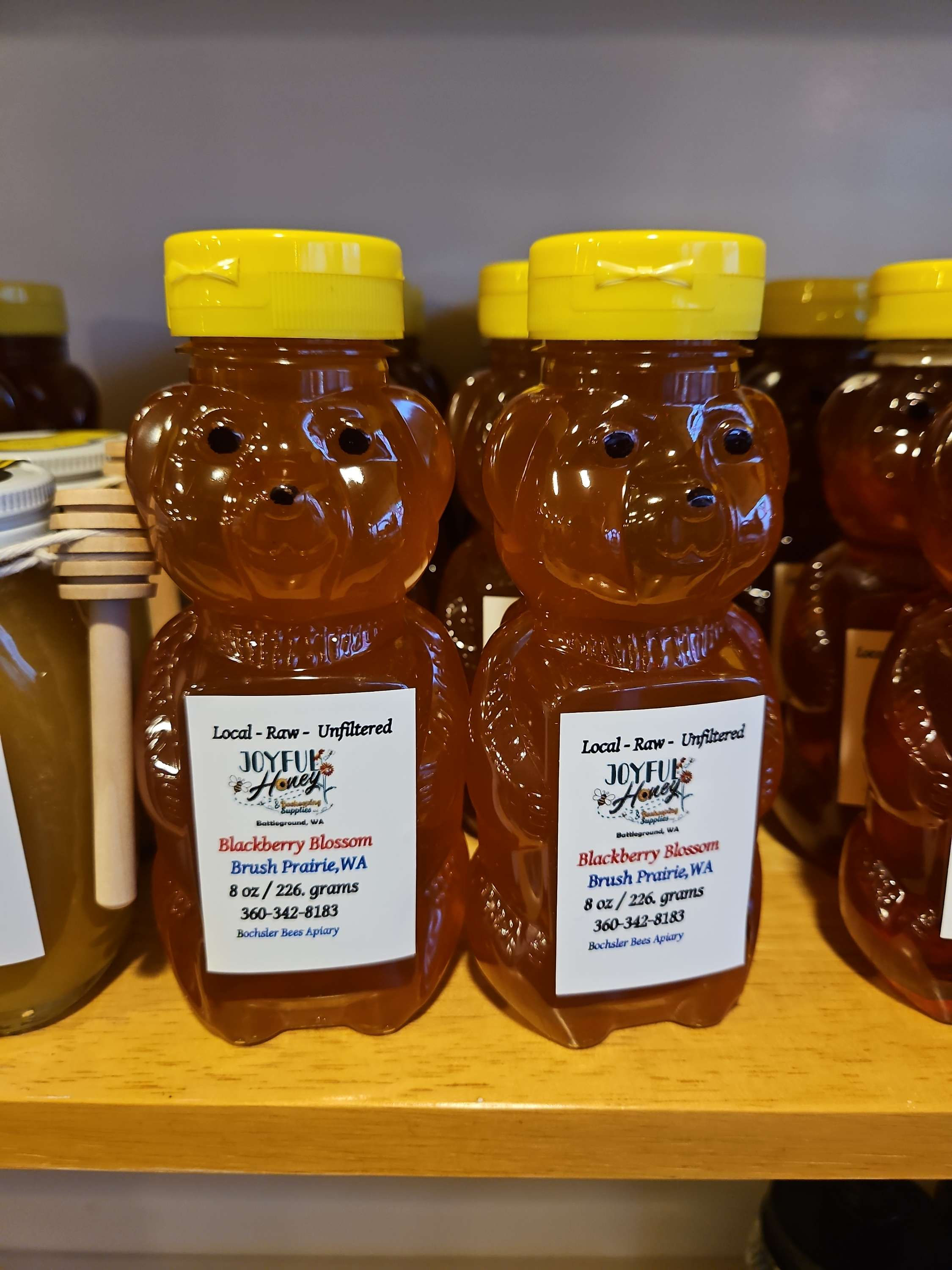 8 oz honey bear