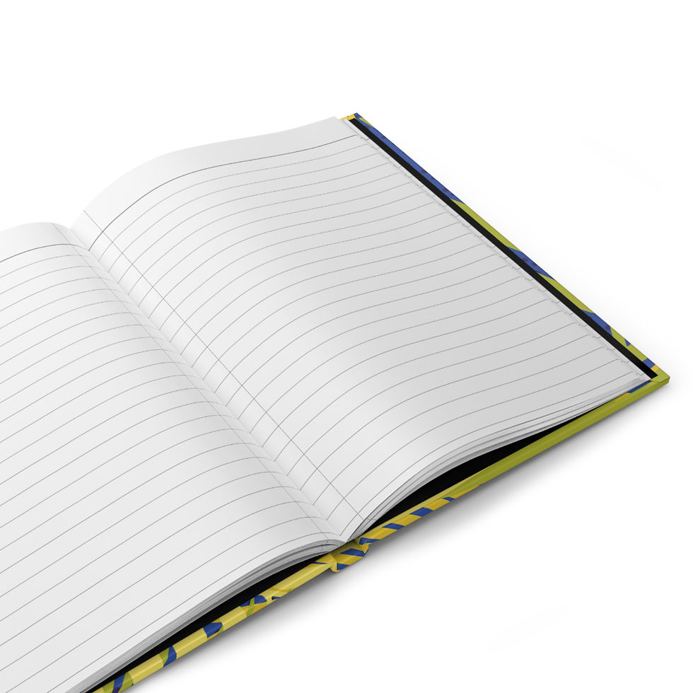 Thumbnail: Hardcover Journal with tree prints