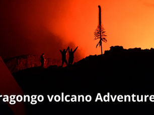 Nyiragongo Vocano the active larva lake Adventure safari