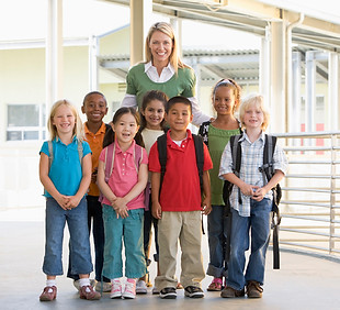 Teacher and Class