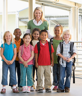 Teacher and Class