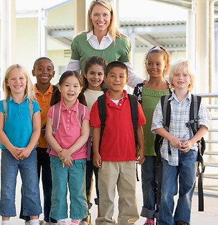 Teacher and Class