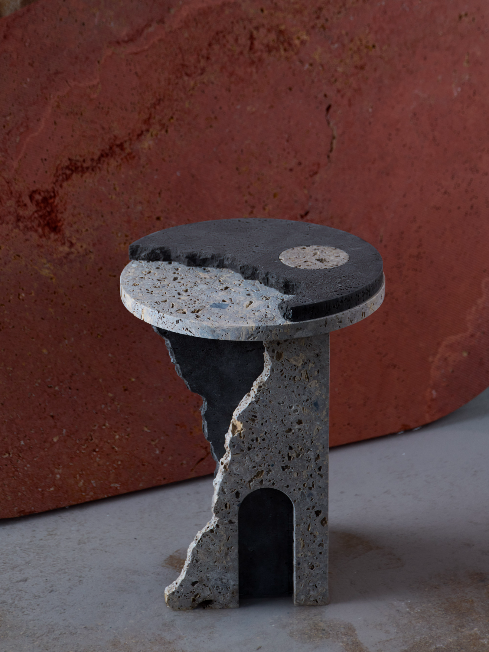 Fallen Empire Side Table | Serafini - Marble Design Made in Italy