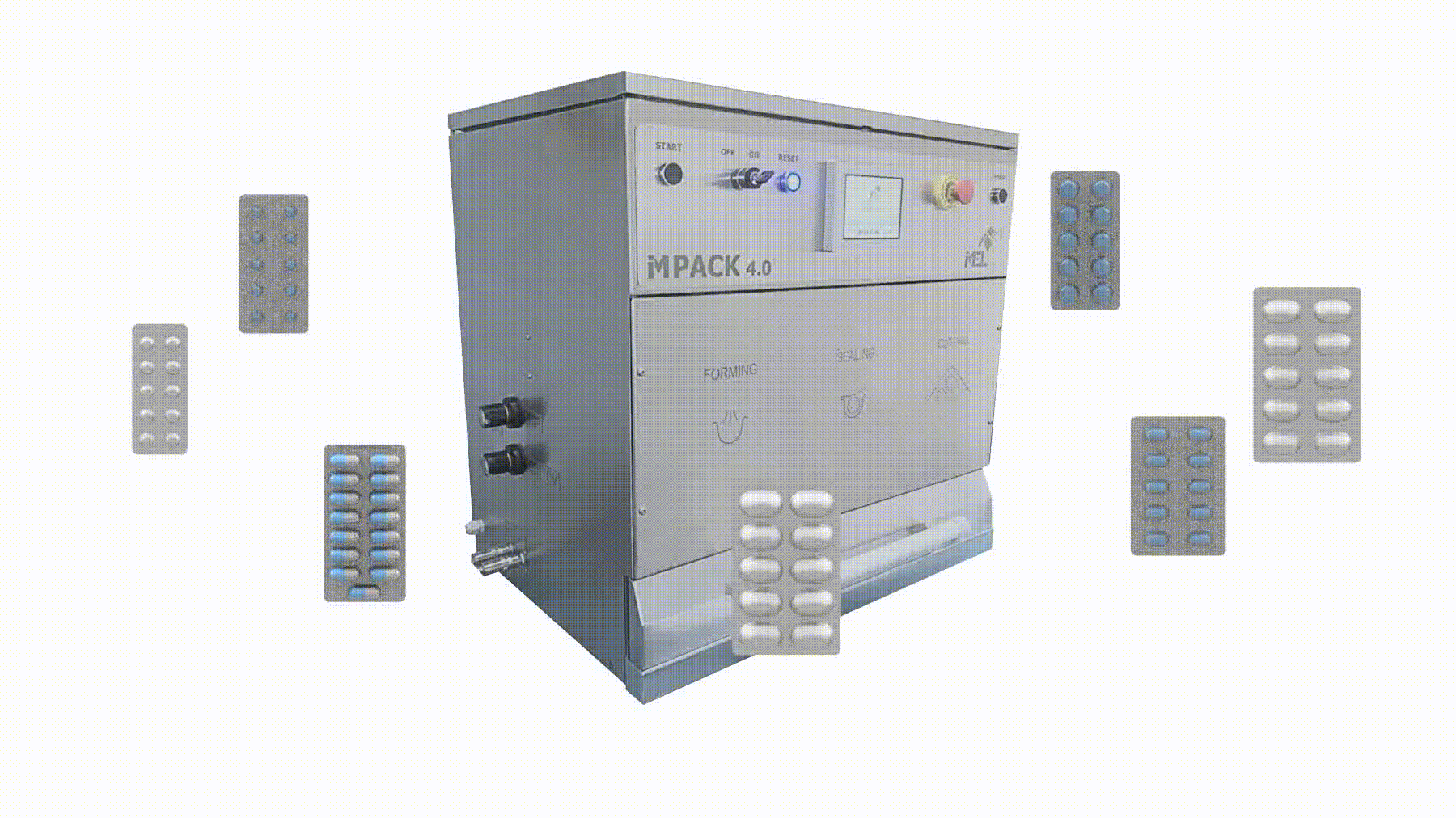 IMPACK40_Laboratory blistering machine P