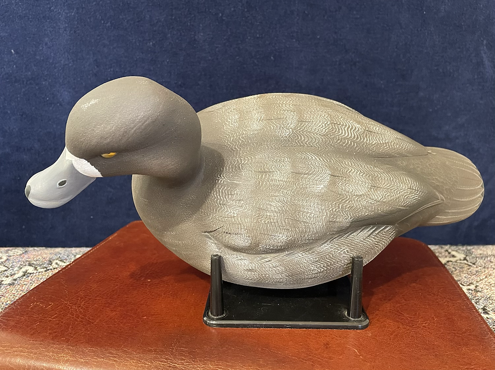 Thumbnail: SOLD Walter “Brother” Gaskill lesser Scaup Hen s/d 2010