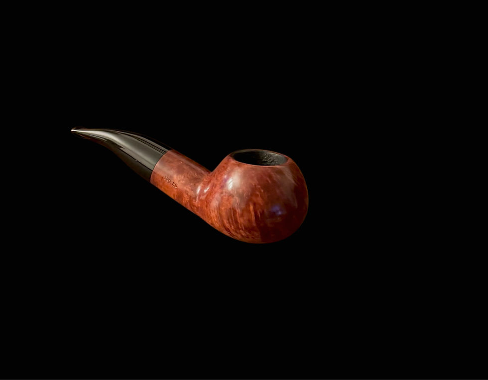 Thumbnail: Estate Savinelli Punto Oro Gold 320 KS with sock and box 