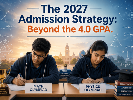 The 2027 Elite Admissions Blueprint: Why a 4.0 GPA is No Longer Enough