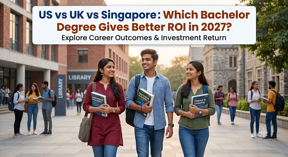 US vs UK vs Singapore: Which Bachelor Degree Gives Better ROI in 2027