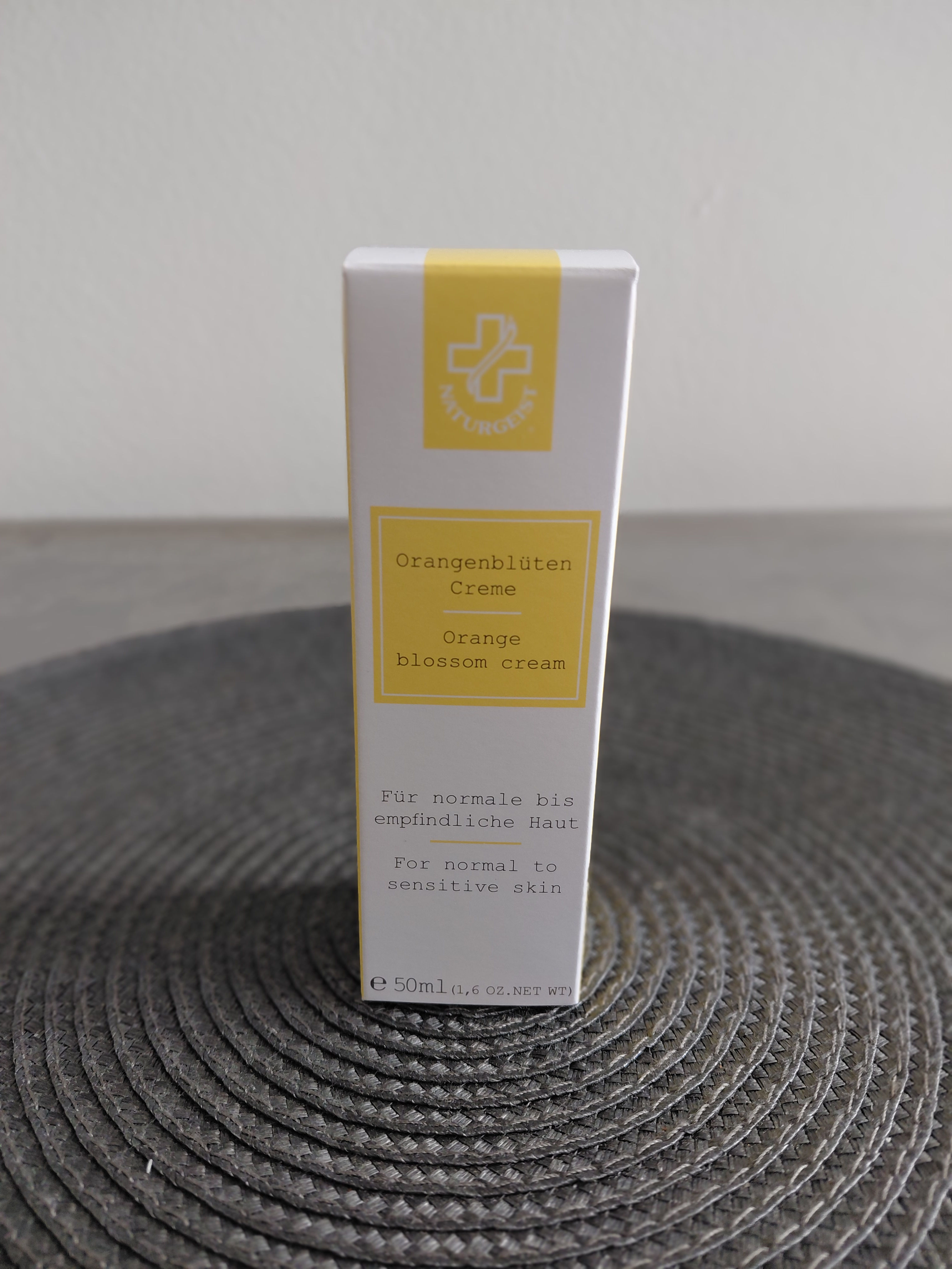 Sinaasappel bloesem crème