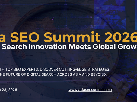 Asia SEO Virtual Summit 2026 to Unite Global Experts for a LandmarkOnline Event Focused on Search Innovation Across Asia