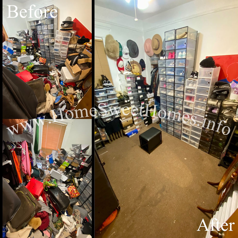 Organizing Service - Closet Clarity by Home Sweet Home quality cleaning services