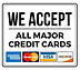 Home Sweet Home quality cleaning services accepts all Major Credit Cards