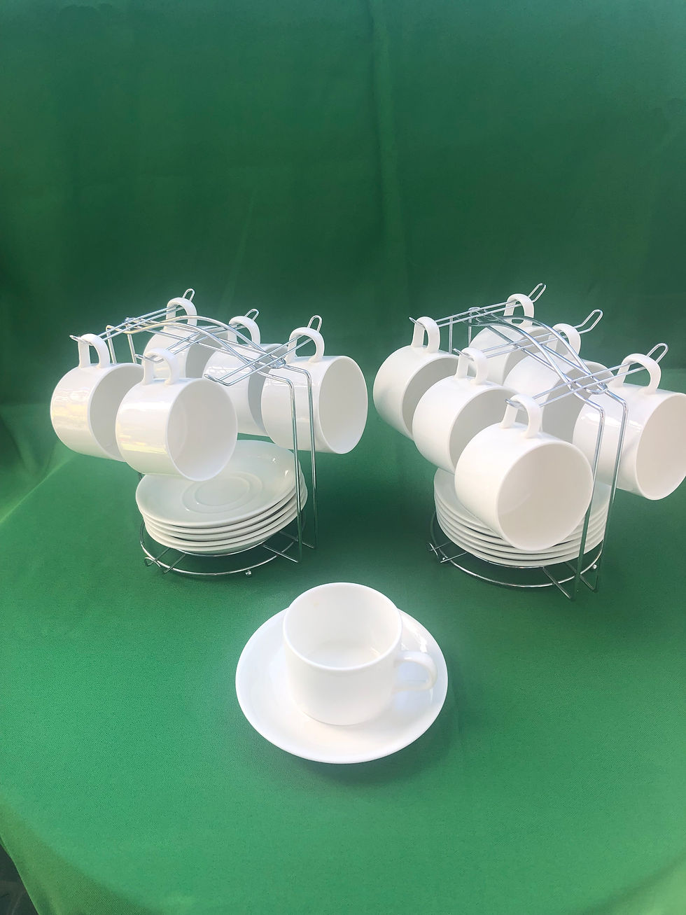 Conjunto de Xícaras de Café com Leite