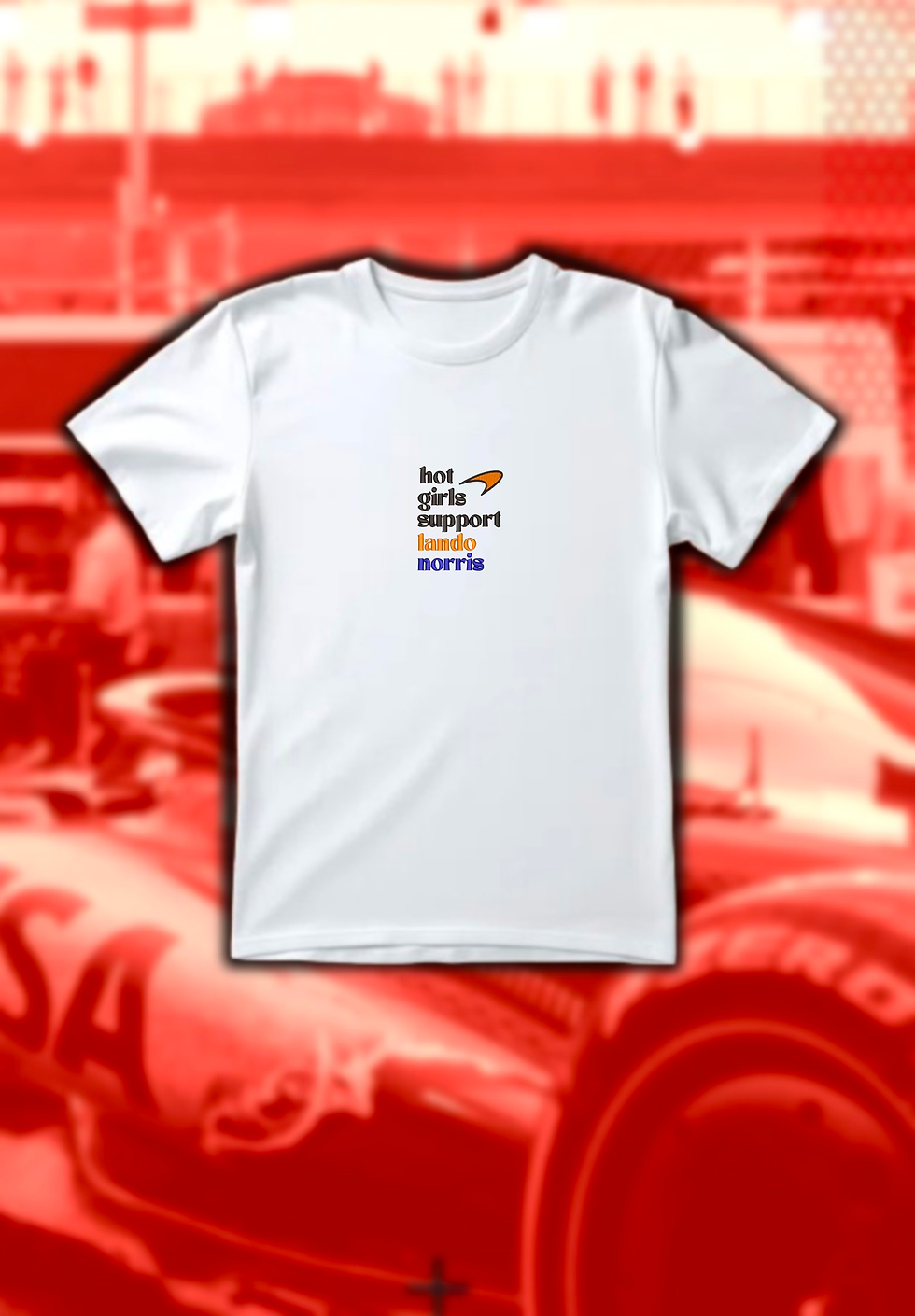 Hot Girls Support Lando Norris