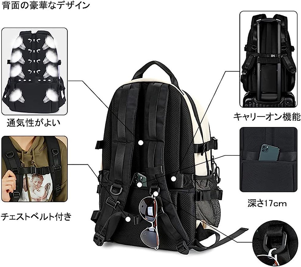 サムネイル： メッシュストリング 男女兼用 A4 15.6パソコン収納 防水 旅行