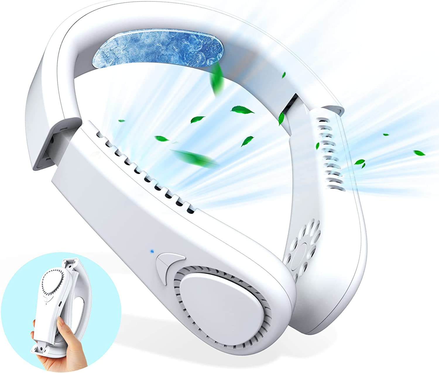 ネッククーラー 冷却プレート 首掛け扇風機