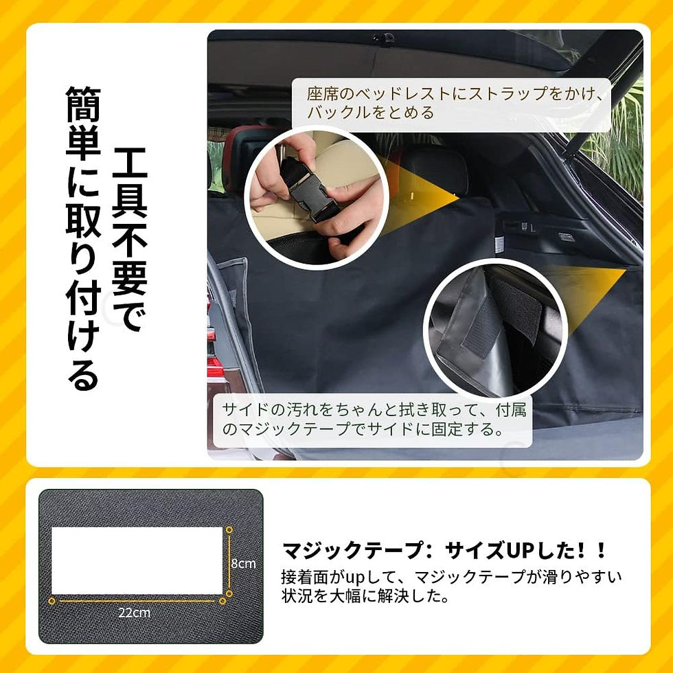 サムネイル： トランクマット 汎用品 防水