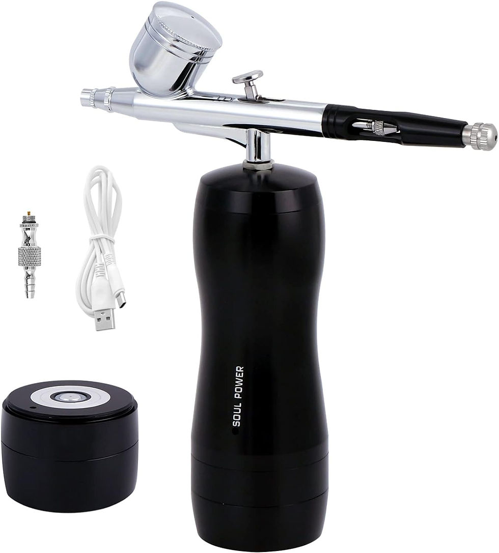 充電式エアブラシ(ブラック)