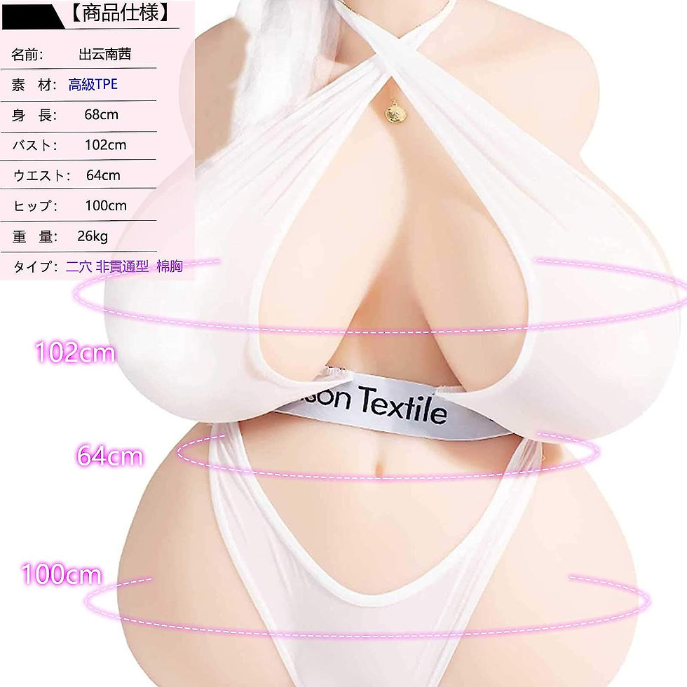 サムネイル： 半身ドール 巨乳 非贯通 2穴ホール