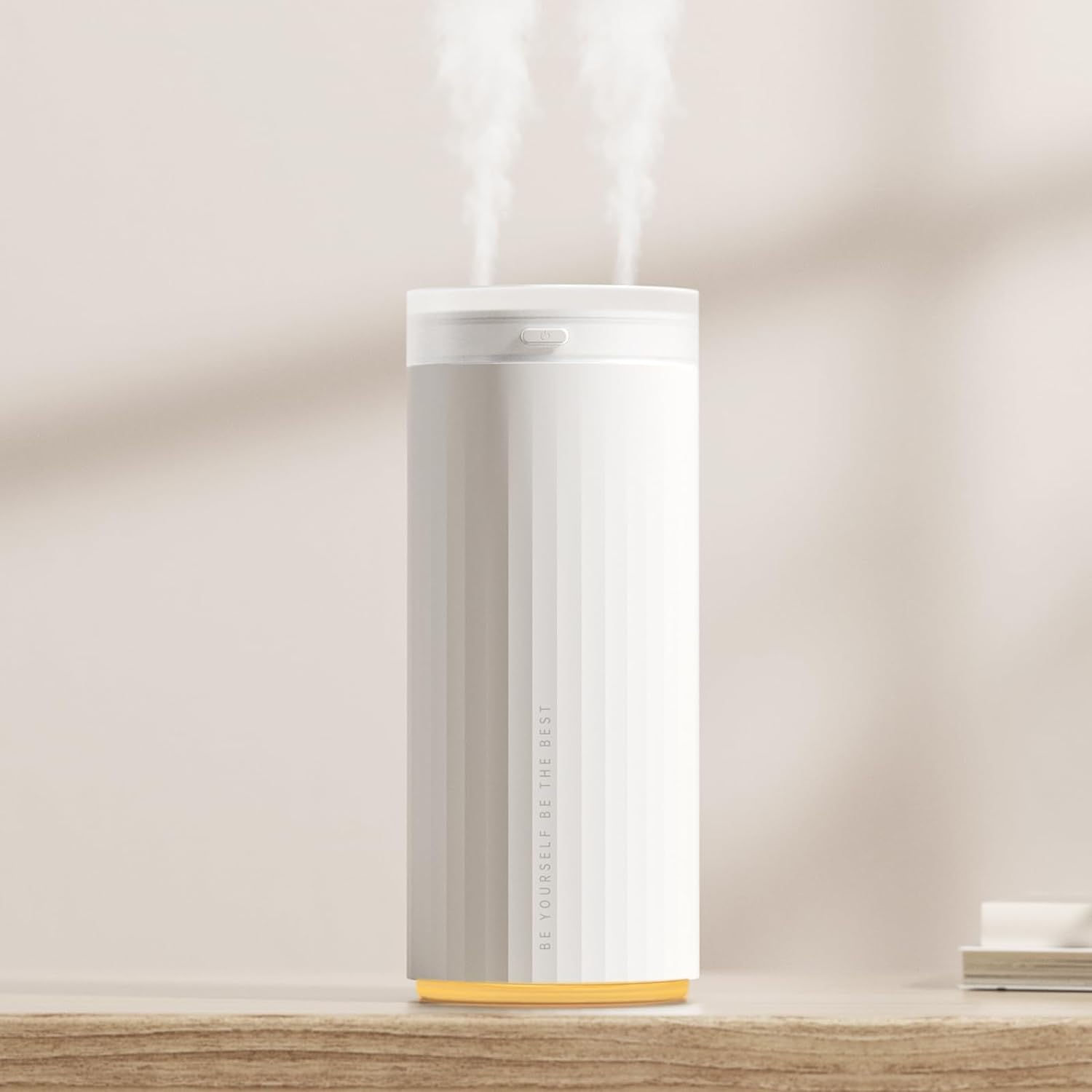加湿器 卓上 大容量500ml(ホワイト)