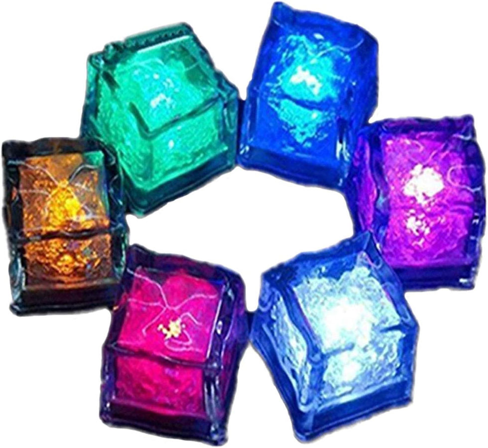 アイスライト 12個パック カラフルに点滅