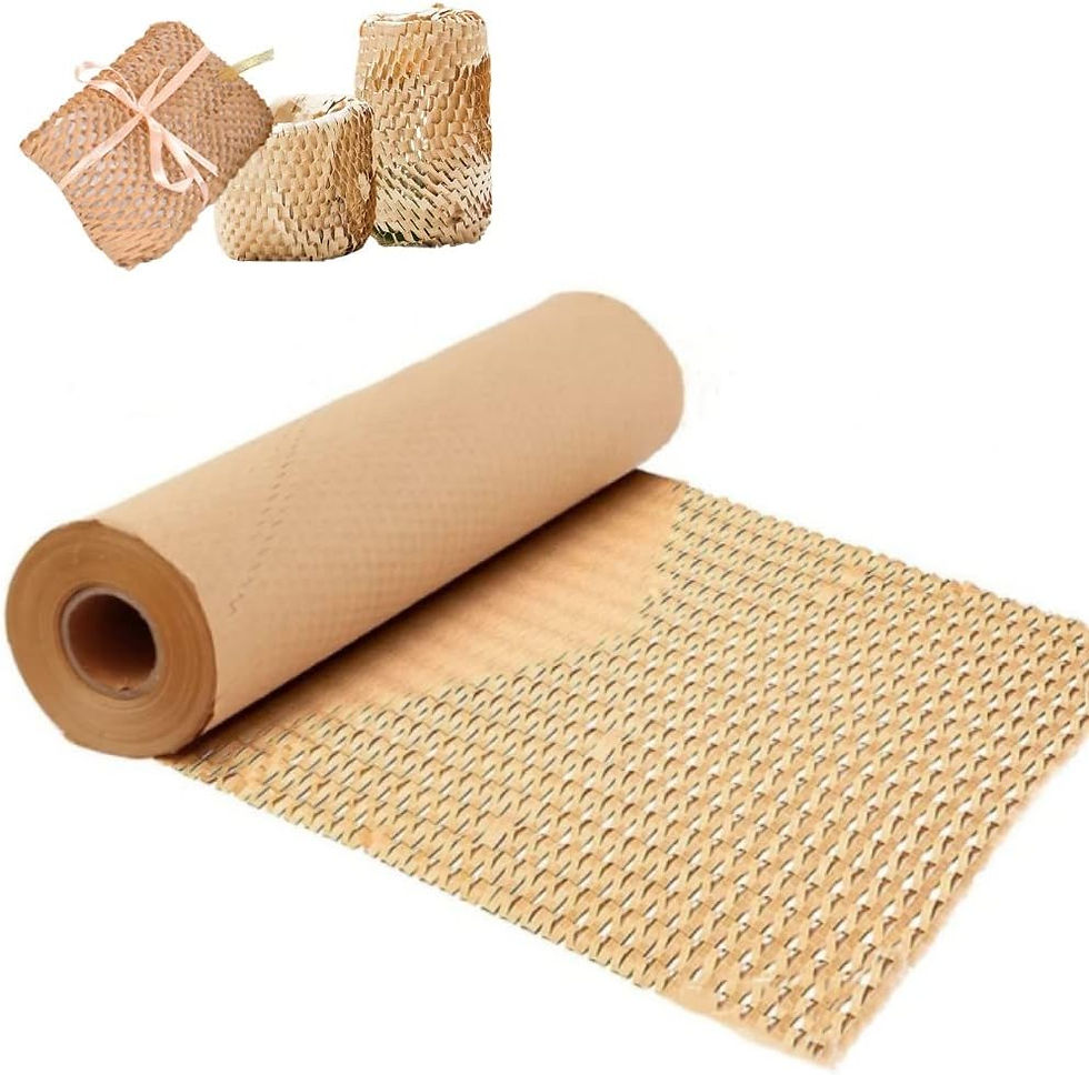 緩衝材 食器梱包材 引っ越し クッション材 ハニカム紙 幅38cm*長さ30m