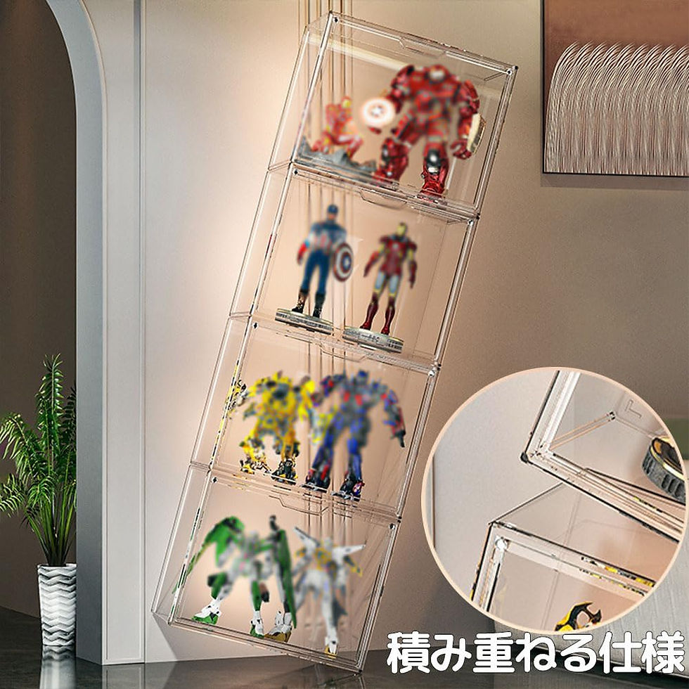 フィギュアケース(幅36 4ボックス)