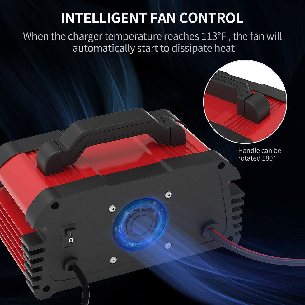 サムネイル： 自動バッテリー充電器