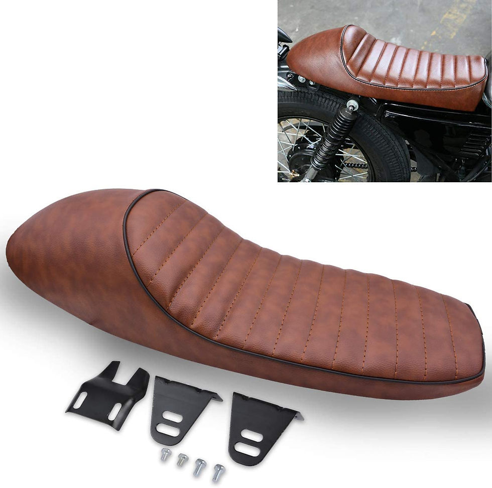 オートバイカフェレーサーシートハンプ