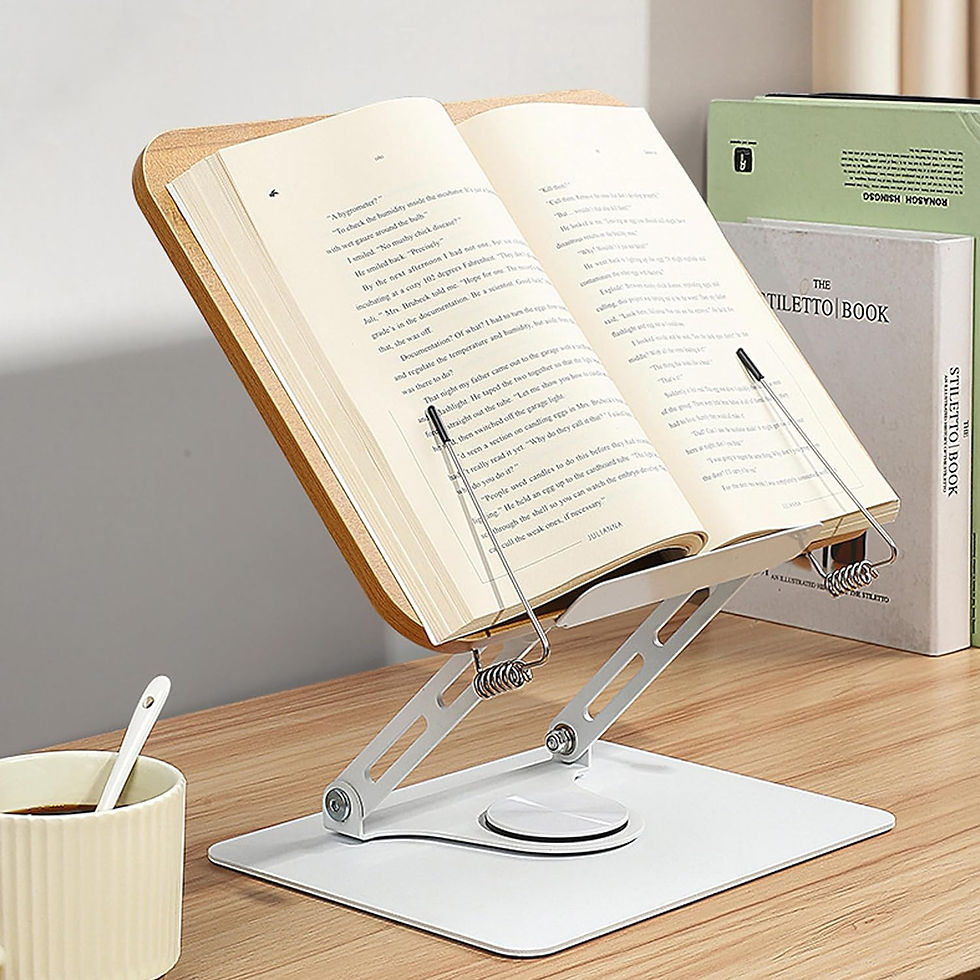 サムネイル： 読書台 360度回転 ブックスタンド 書見台 ipadスタンド