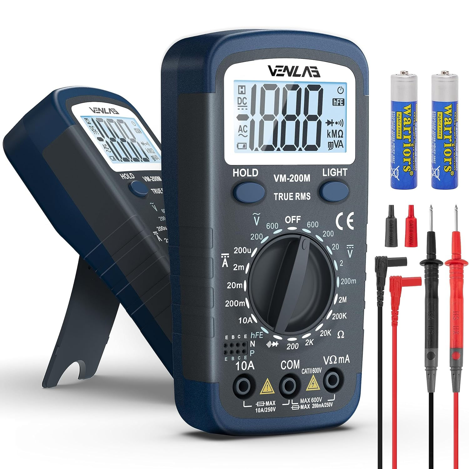 テスター 2000カウントデジタルマルチメーター