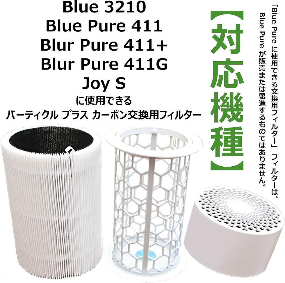 サムネイル： 空気清浄機 411+交換用メインフィルター