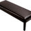 サムネイル： 伸縮素材ベンチカバー (PU ブラウン)
