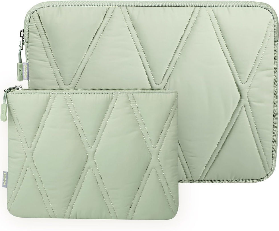 パソコンケース 14 15インチ 耐衝撃 PCケース(セージグリーン)