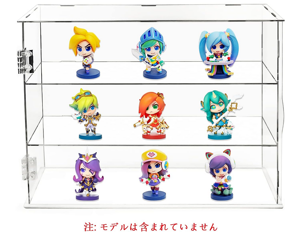 サムネイル： フィギュアケース(ホワイトベース, 3階 開放式 32*10*24)
