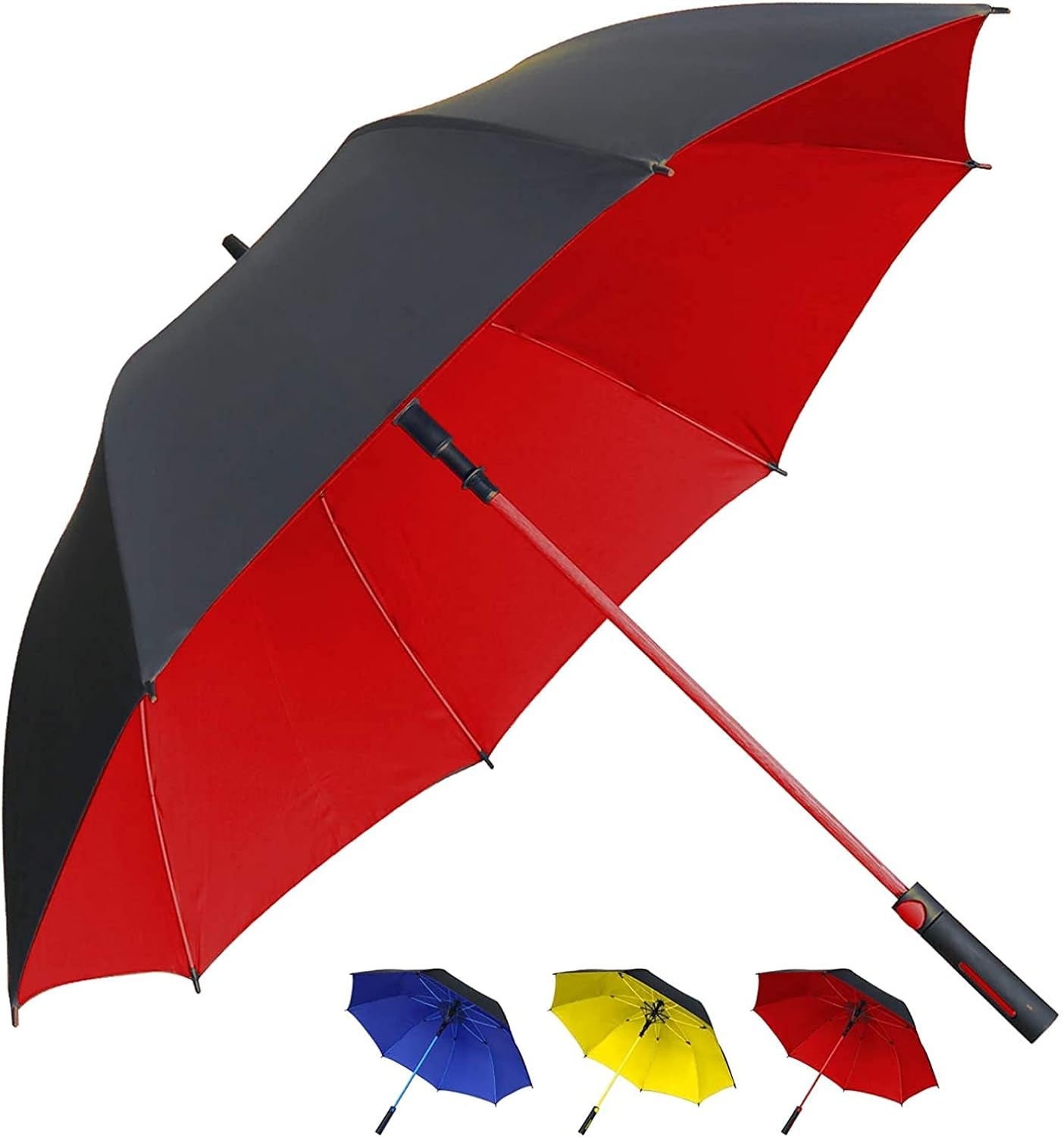長傘 日傘 雨傘 ２重傘布 大型 UVカット おしゃれ カバー付き