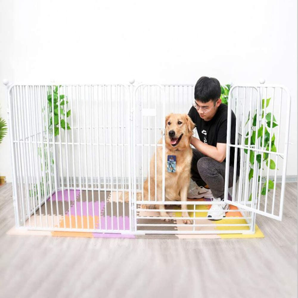 ペットサークル スチール製 80*90cm レイアウト自由 パネル6枚